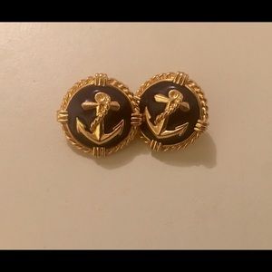 Anchor earrings